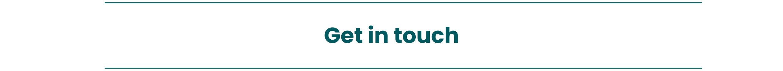 Get in touch